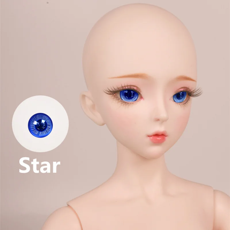 Fortune Days 1/3 BJD SD кукла 14 мм цветные стеклянные глаза reborn girls eyes высокое качество