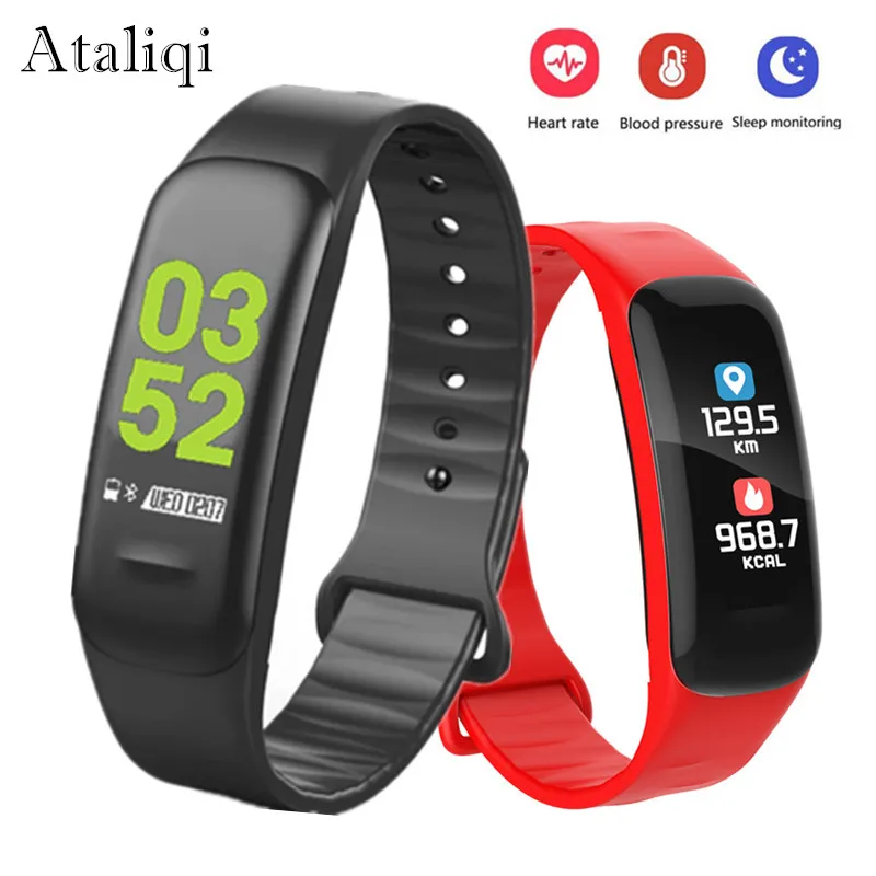 

Color Screen Smart Band Watch Blood pressure Bracelet Heart Rate Activity Fitness tracker Wristband Smartband for Xiaomi Android
