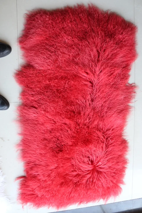 Оптовая продажа длинный ворс из тибетской монгольской овчины|mongolian sheepskin|mongolian fur