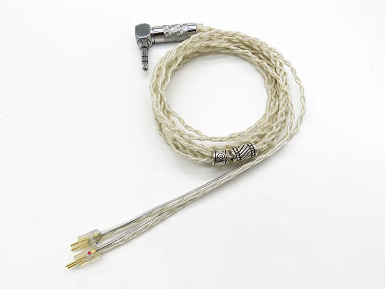 DIY 0,78 мм 2 булавки кабель для Уэстон 1964 w4r um3x es3 es5 Наушники Замена гарнитуры аудио кабели для IPhone xiaomi Android IOS