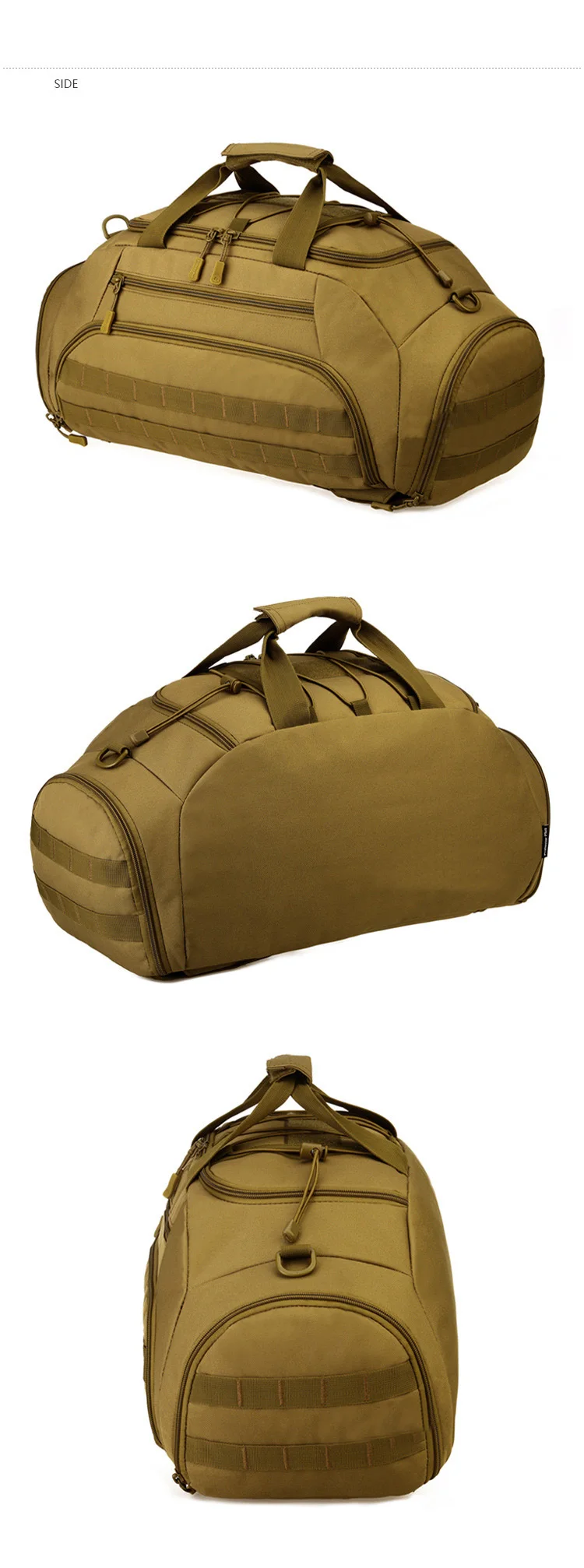 40L военный тактический рюкзак, походный рюкзак, сумка через плечо, Мужской многофункциональный рюкзак, mochila feminina