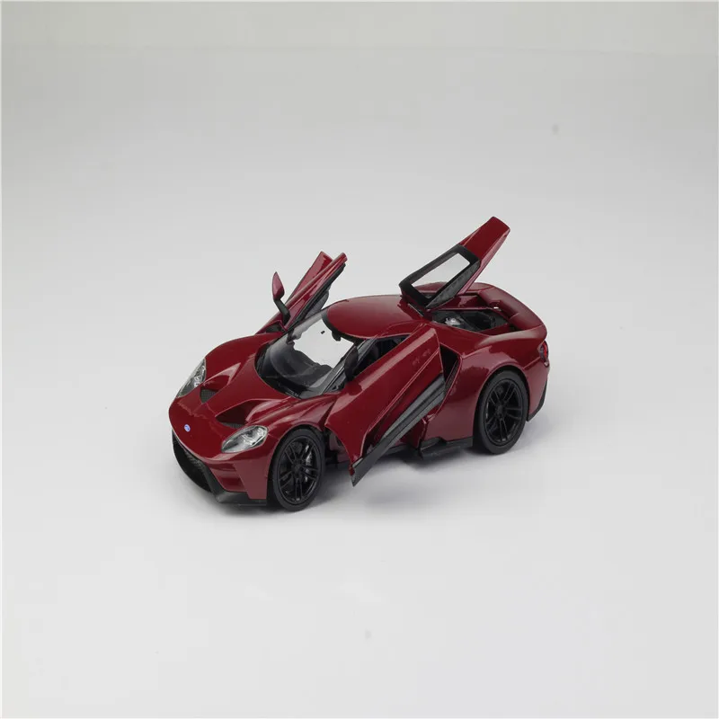 WELLY 1:24 Масштаб 2017 Ford Mustang GT литая модель высокой модели игрушечного автомобиля