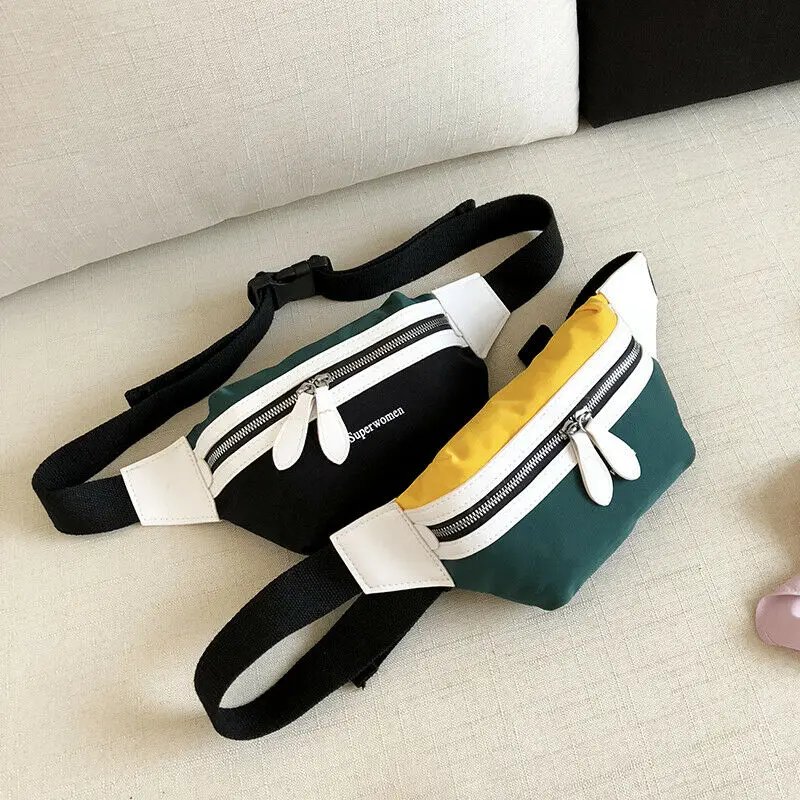 2019 النساء فتاة السفر الخصر حزمة عطلة محفظة حزام محفظة كيس مزموم النساء Crossbody حقيبة الخصر حزم السيدات الصدر أكياس