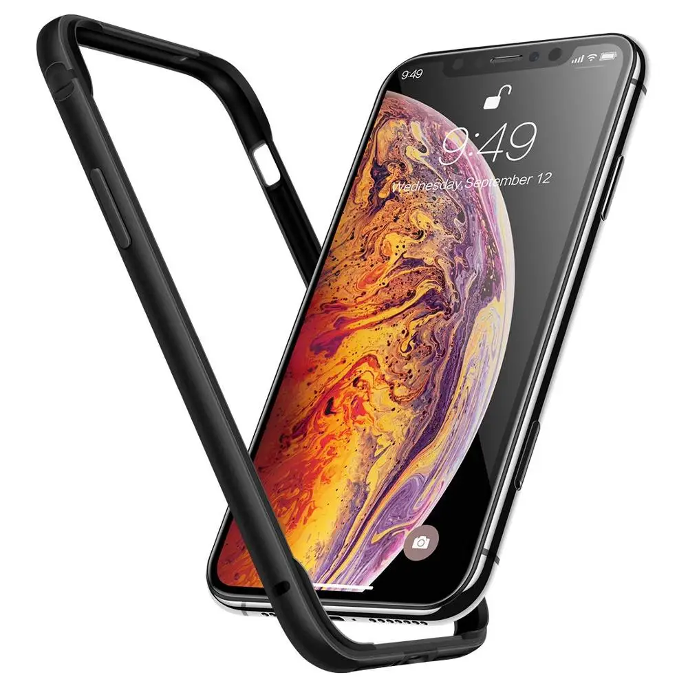 Ascromy чехол для Iphone 8 7 6 6s Plus X Алюминиевый ТПУ Гибридный противоударный бампер 11 Pro