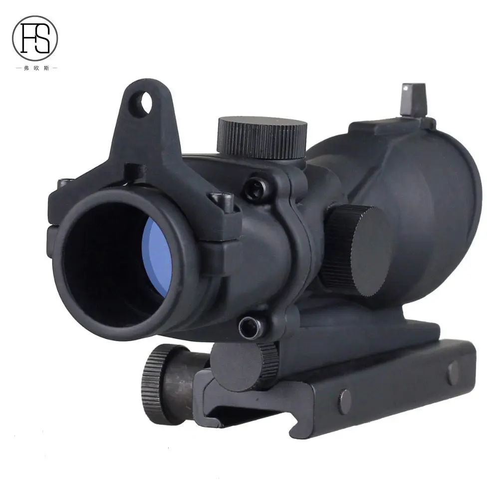 

Hot Support Wholesale Hunting Tactical Rifle Racer ACOG Type 1x32 Red / Green Point Rifle Sight with 22mm Mount Airsoft CS Live