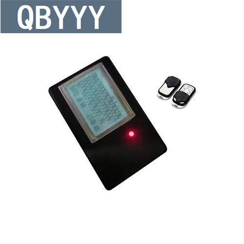 

QBYYY rolling code auto door opener remote control detector scanner decoding device + A315 self clone remote control key