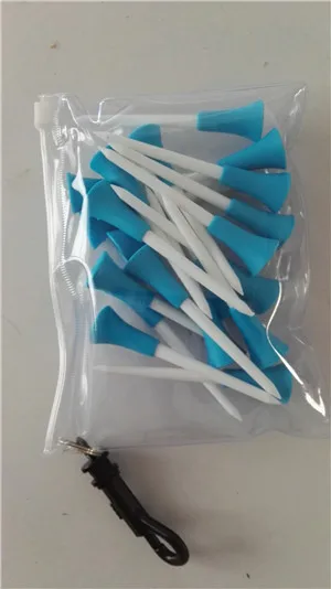 1500 pcs Multi Color Plastic Golf Tees 72mm Durable Rubber Cushion Top Golf Tee Golf Accessories