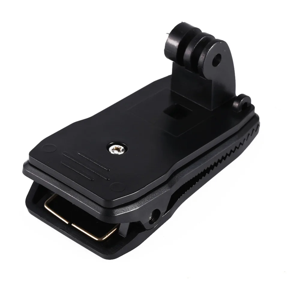 Black-Color-for-Go-pro-Accessories-360-Degree-Quick-Release-Rotary-Backpack-Hat-Clip-Fast-Clamp (2)