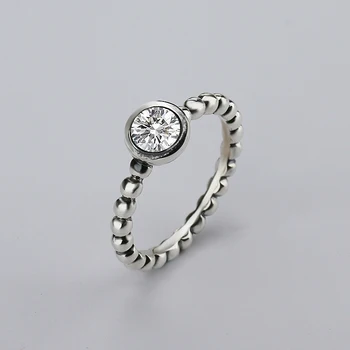 

2019 Hot Sale Fashion jewelry Real Pave Setting Compatible With Original Plant Trendy Sale Authentic 925 Sterling Finger Ring