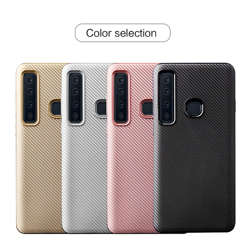 

For Samsung Galaxy A9 2018 A9S Case Soft Silicon Case TPU Cover Carbon Fiber Case For Samsung A9 Pro 2018 A920 Phone Case Fundas