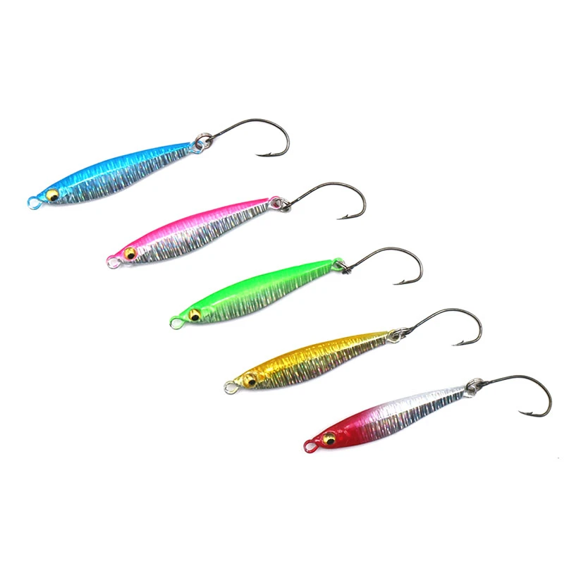 Fishing Bait Lure Hook Spoon Metal Jigging Spinner ccessories Tools!