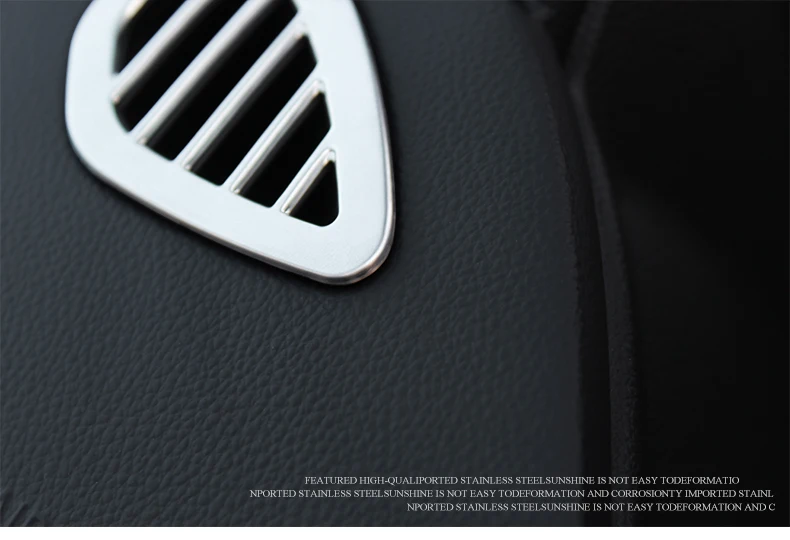 Для Chevrolet Cruze- подсветка приборной панели панель Кондиционер Выход декоративная крышка автомобиля аксессуары для укладки 2 шт