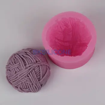 

BK024 wool shaped silicone Soap mold Craft mould