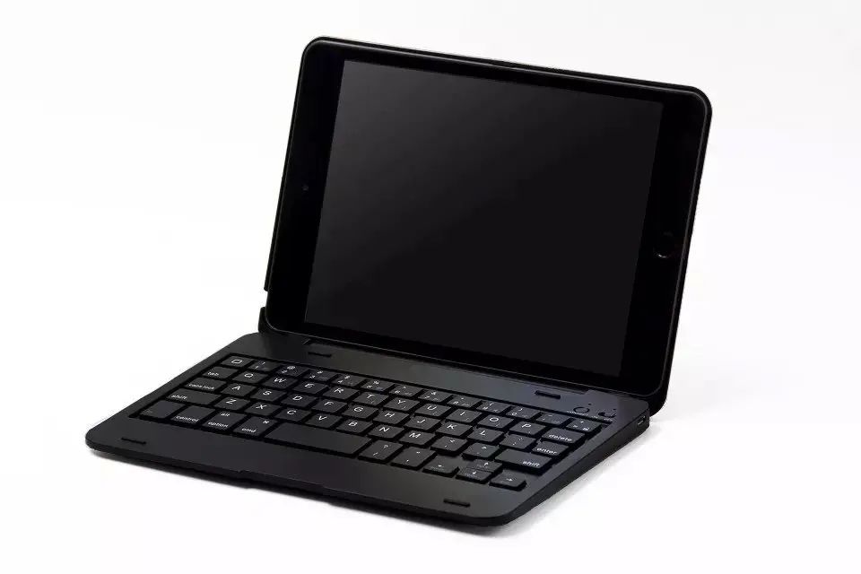 Беспроводная клавиатура Bluetooth чехол из алюминиевого сплава для iPad Mini 4
