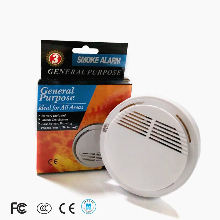 

Independent Type High Sensitive Photoelectric 315/433MHz Smoking Detector Alarm Fire Smoke Sensor for Home Security