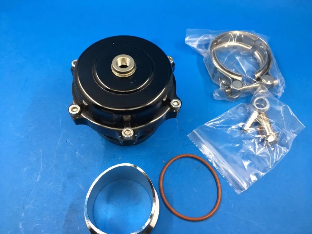 

sherryberg New Q Blow Off Valve BOV 50MM black with Aluminum Flange New Version 2