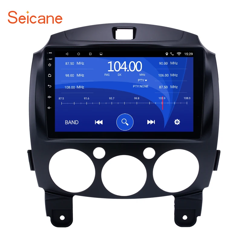 

Seicane 9" Android 7.1/8.1 Car Stereo Radio GPS Navi Multimedia Player for 2007 2008 -2014 MAZDA 2/Jinxiang/DE/Third generation