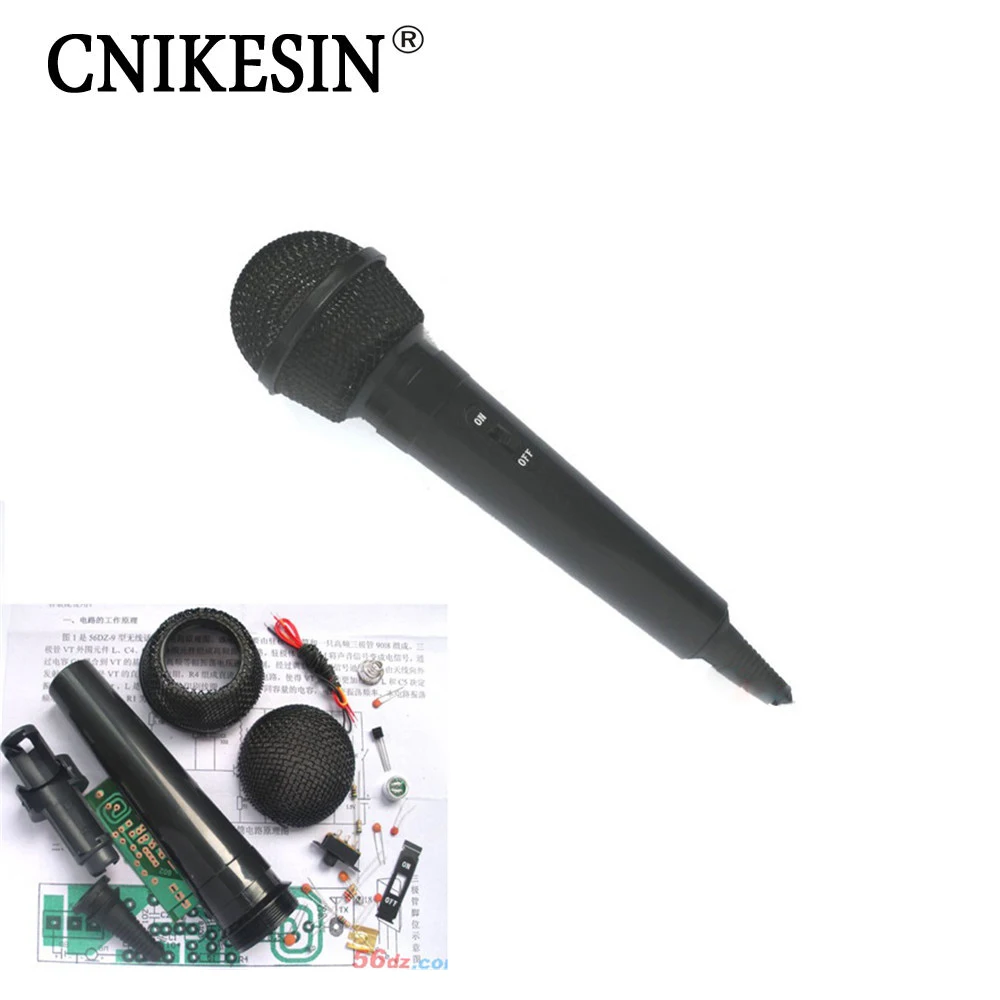 CNIKESIN diy FM беспроводной микрофон электронный комплект электронного производства