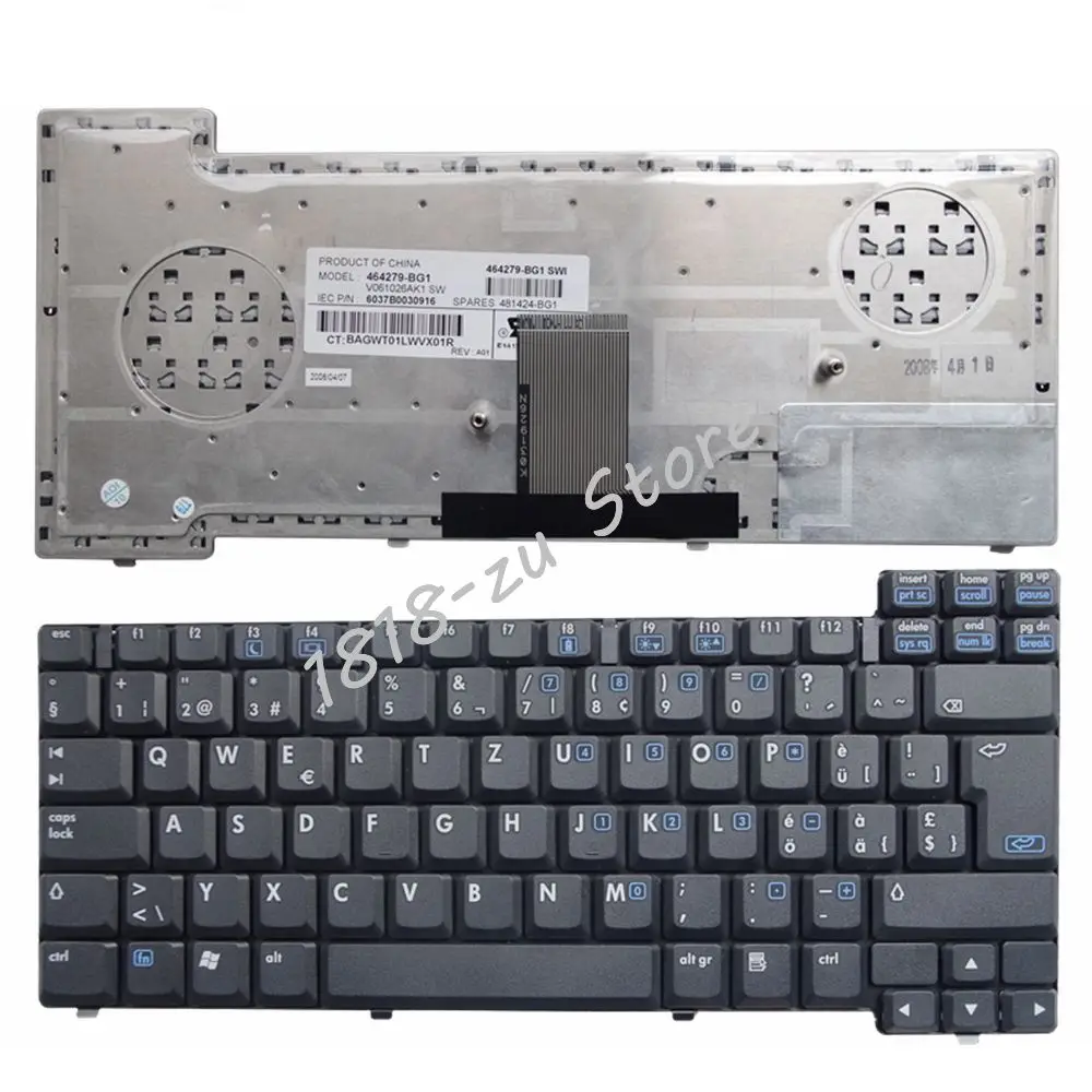YALUZU Клавиатура для ноутбука HP Compaq nx7300 nx7400 nc8430 nw8440 nx8420 серии |