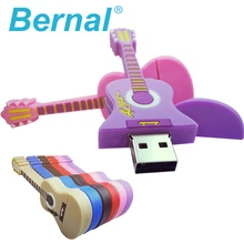 Горячая новинка силикагель подарки USB флешка 2,0 гитара, ручка, флешка USB флеш-карта памяти 64 ГБ 32 ГБ 16 ГБ 8 ГБ 4 ГБ флэш-диск