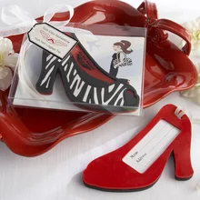 Свадебный подарок и подарки для гостей-обувь на высоком каблуке багажная бирка прием гостей в доме невесты сувениры 80 шт./партия