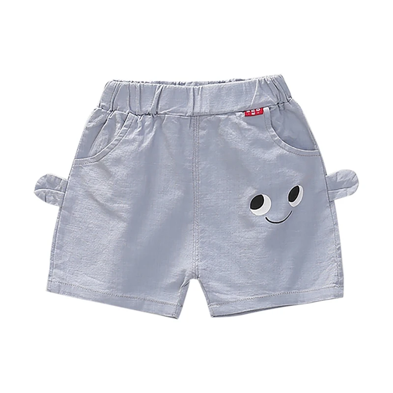 Летние детские короткие штаны с рисунком для мальчиков детские хлопковые шорты в стиле кэжуал