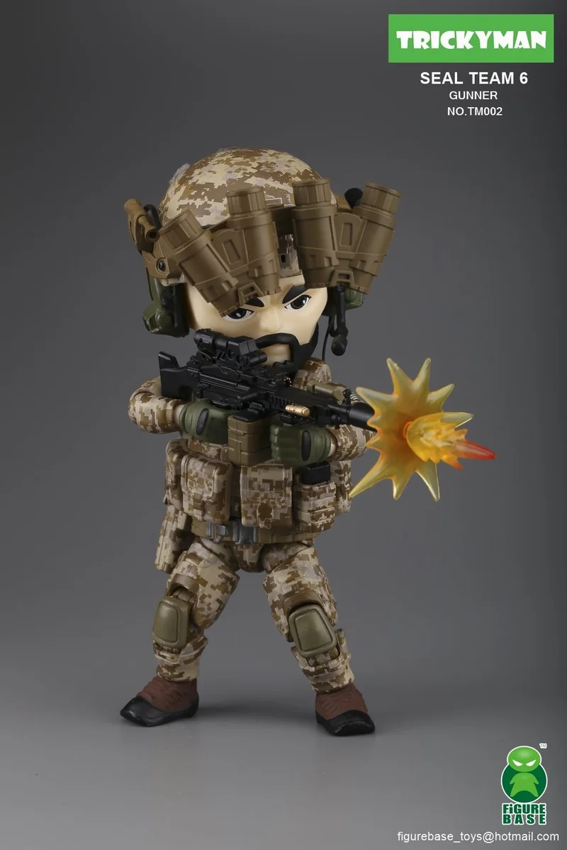 

Фигурка FigureBase TM002 TRICKYMAN SEAL TEAM 6, 5 дюймов