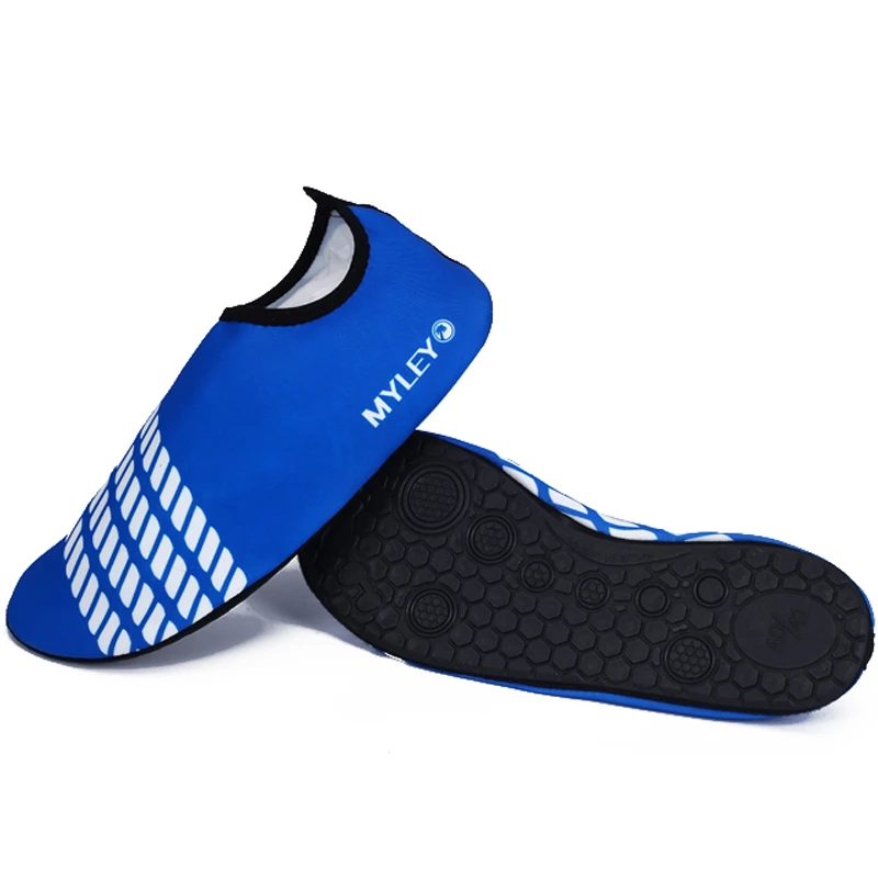 

MYLEY Foldable Slip Female Surf Aqua Beach Water Socks Shoes Sport Yoga Swim Diving Anti-slip Bottom Water Sport Shoes For Women