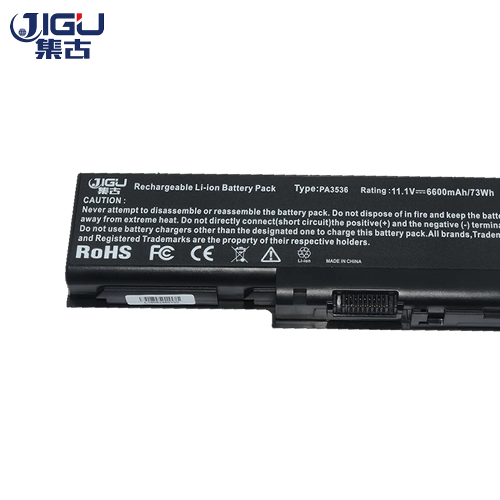 Аккумулятор для ноутбука JIGU PA3536U 1BRS PA3537U 1BAS PABAS100 PABAS101 Toshiba Equium P200 Satellite L350|laptop