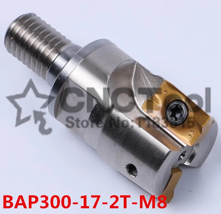 BAP300 17 2T M8 modular type Precison Small milling cutter Cutting End Mills for APMT1135
