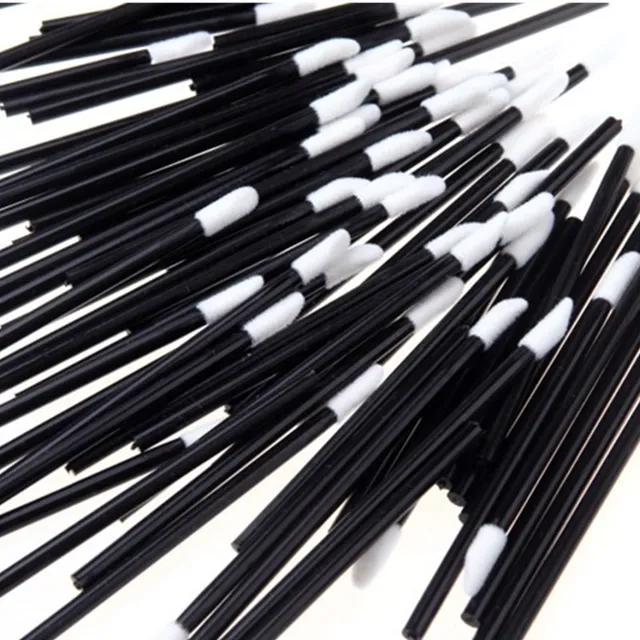50 pièces pinceaux à lèvres jetables pinceaux à cils de maquillage extension de cils applicateur de mascara – Image 6