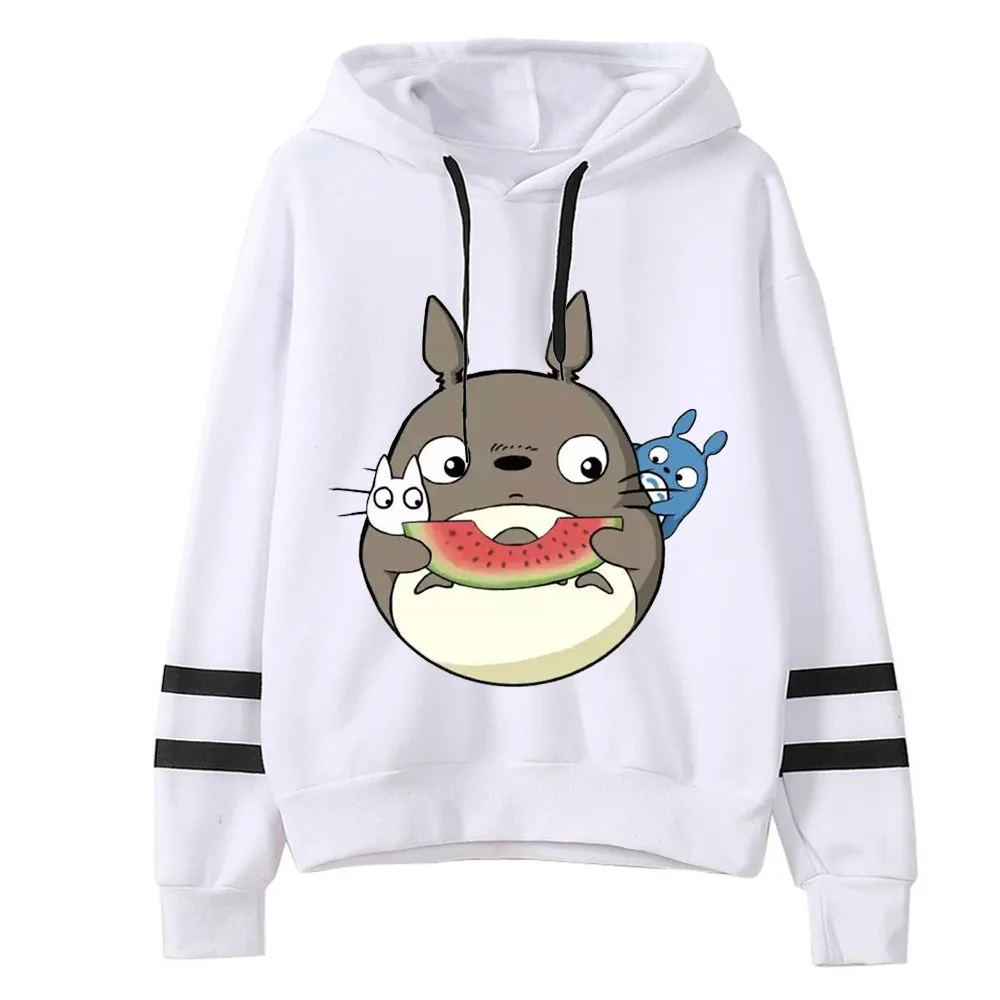 Толстовка с капюшоном kawaii Женская длинным рукавом и принтом в стиле