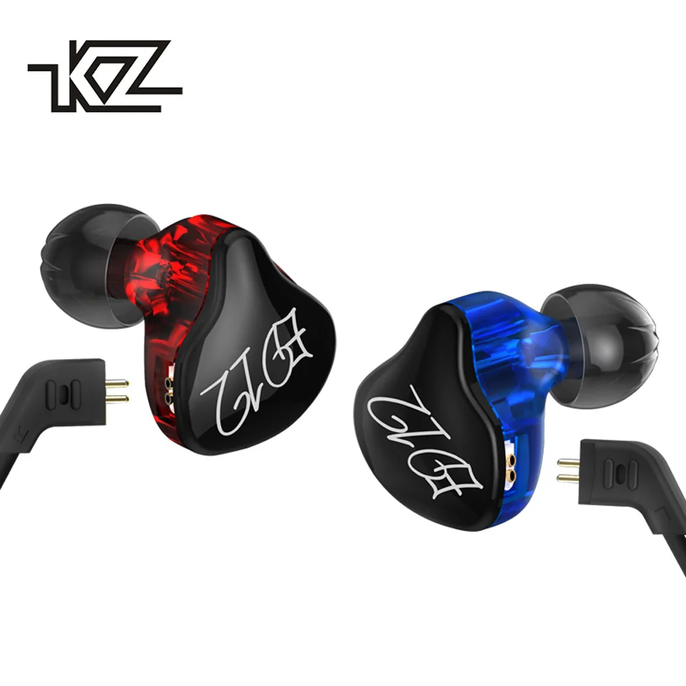 KZ ED12 наушники с тяжелыми басами подвесные Hifi стерео для бега спорта