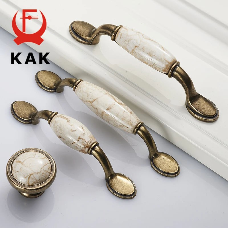 KAK 5pcs/lot Marble Lines Ceramic Cabinet Handles Zinc Alloy Drawer knobs Wardrobe Door Handles Antique Bronze Furniture Handle KAK 5pcs/lot Marble Lines Ceramic Cabinet Handles Zinc Alloy Drawer knobs Wardrobe Door Handles Antique Bronze Furniture Handle