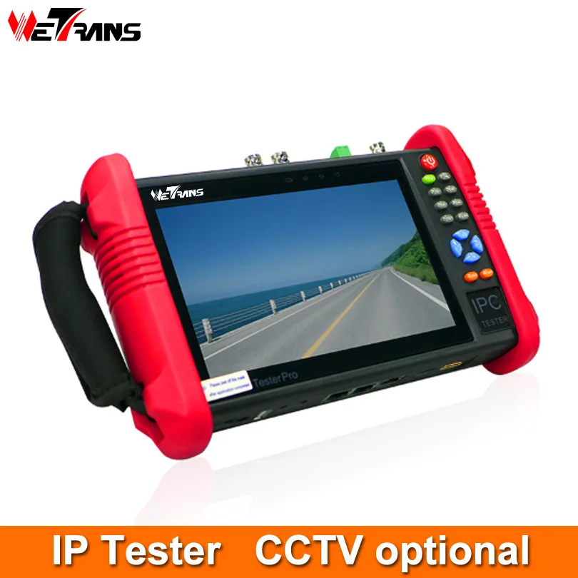 

IP CCTV Tester 7 Inch LCD Touch Screen 1080P Onvif Wifi POE PTZ Control DC 12V Camera IP Tester