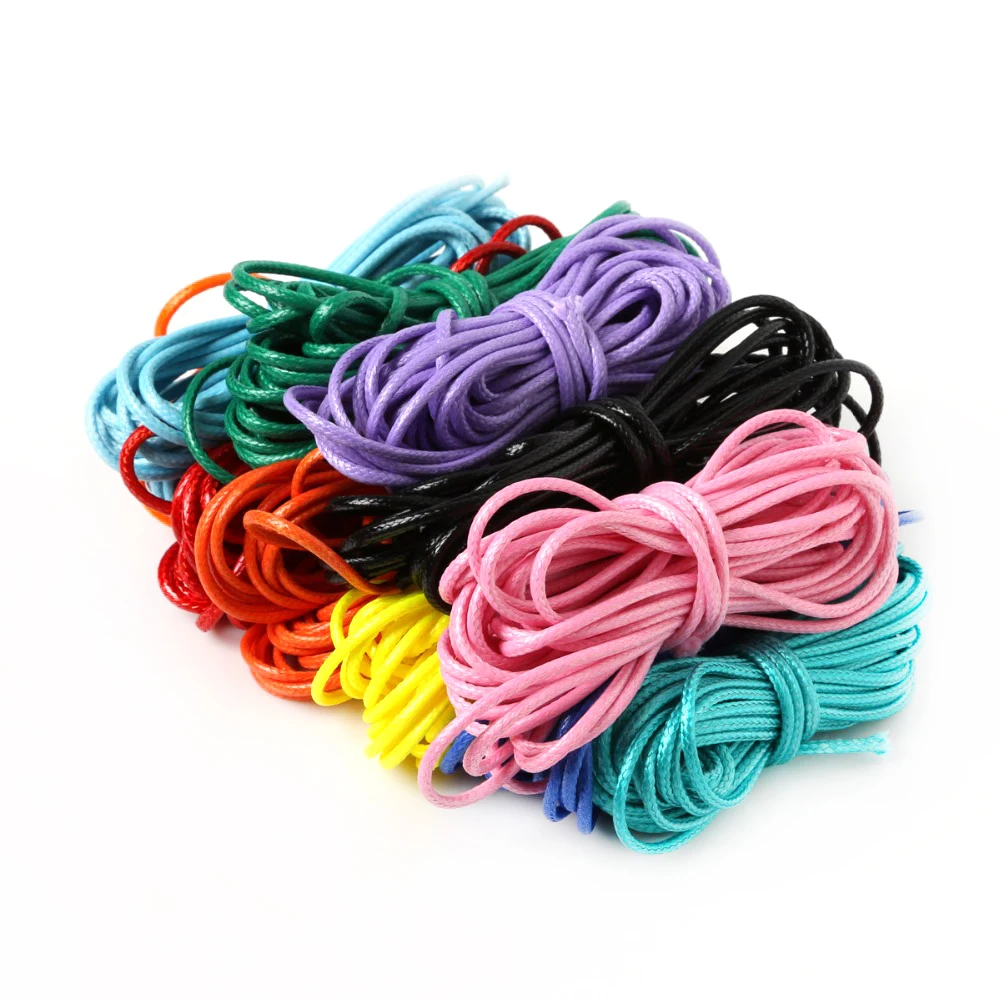 5M Long Wax line Clothing Cord 2mm Rustic Jute Twine Thin Twisted Jute Rope String Gift Cord for DIY Wedding Decoration