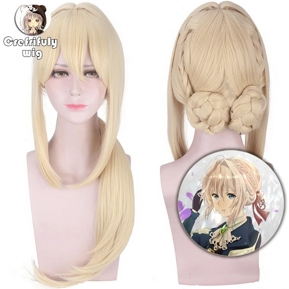 

Violet Evergarden Anime Cosplay Wig Claudia Hodgins Gilbert Bougainvillea Benedict Halloween Costume Party Wigs For Women Men