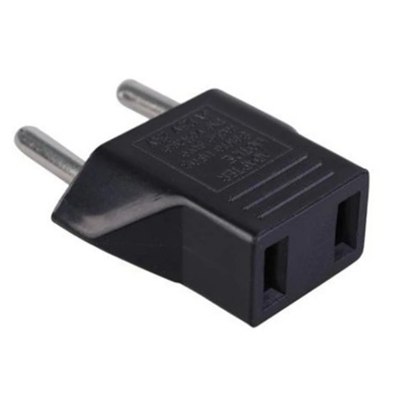 

US To EU Plug Socket Power Adapter Plastic Travel Power Plug Adapter Charge Converter Reiseadapter US Buchse Auf EU Euro Stecker