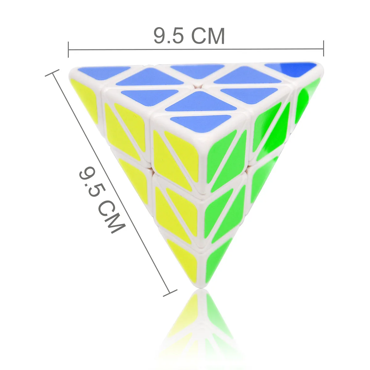 1 шт. куб Треугольники пирамидка, Магический кубик 3х3х3, головоломка Скорость кубики для детей игрушки Подарок детская развивающая игрушка