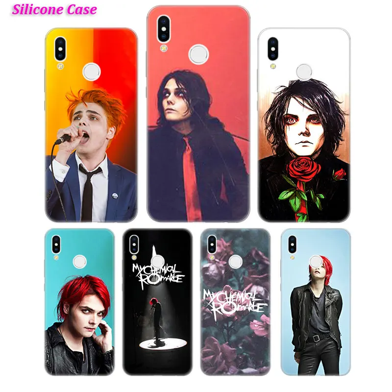 

Silicone Phone Case My chemical romance for Huawei Honor 7C 7A 8 8X 9 10 Y5 Y6 Y7 Y9 V20 Lite Pro 2019 2018 Nova 3 4