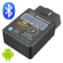 OBD2 супер мини hhobd ELM327 Bluetooth V2.1V1.5 OBD2 автомобиля диагностический инструмент ELM 327 OBD Автосканер код читателя для Android Крутящий момент