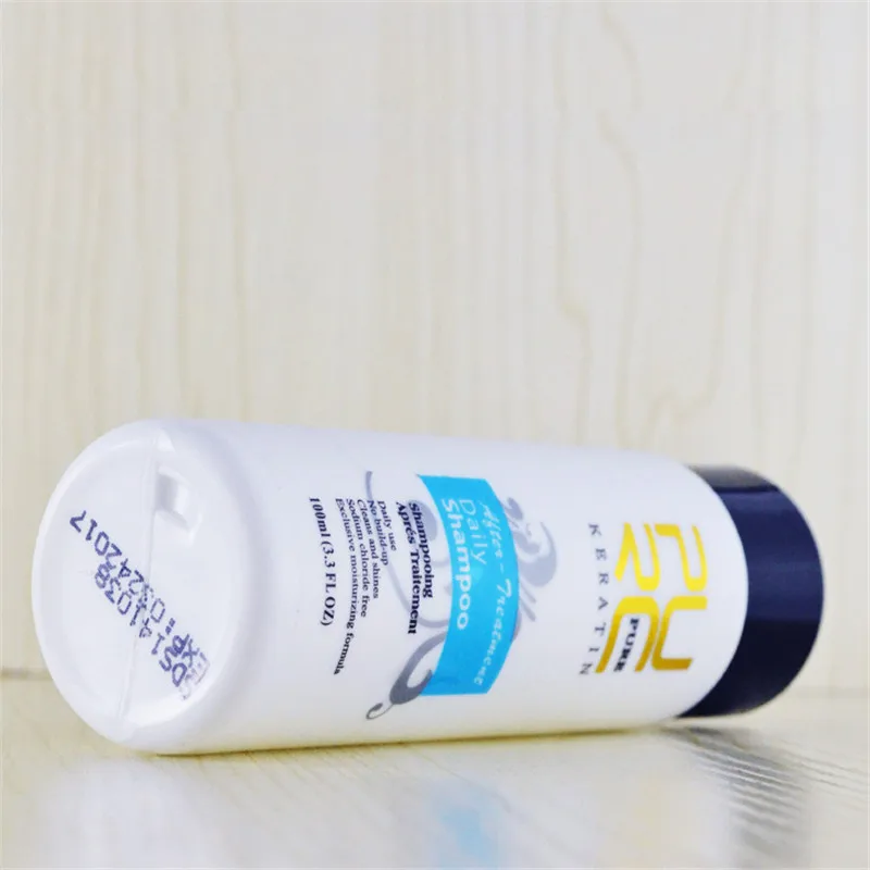 Alisar o Cabelo Tratamento de Queratina Cuidado do Cabelo do Couro Purc Chocolate Danificado Reparo Cabelo Alisamento Tratamento Cabeludo Pcs x 100 ml 4 Pçs - Set 7 Cheap Tratamentos p cabelo e couro cabeludo