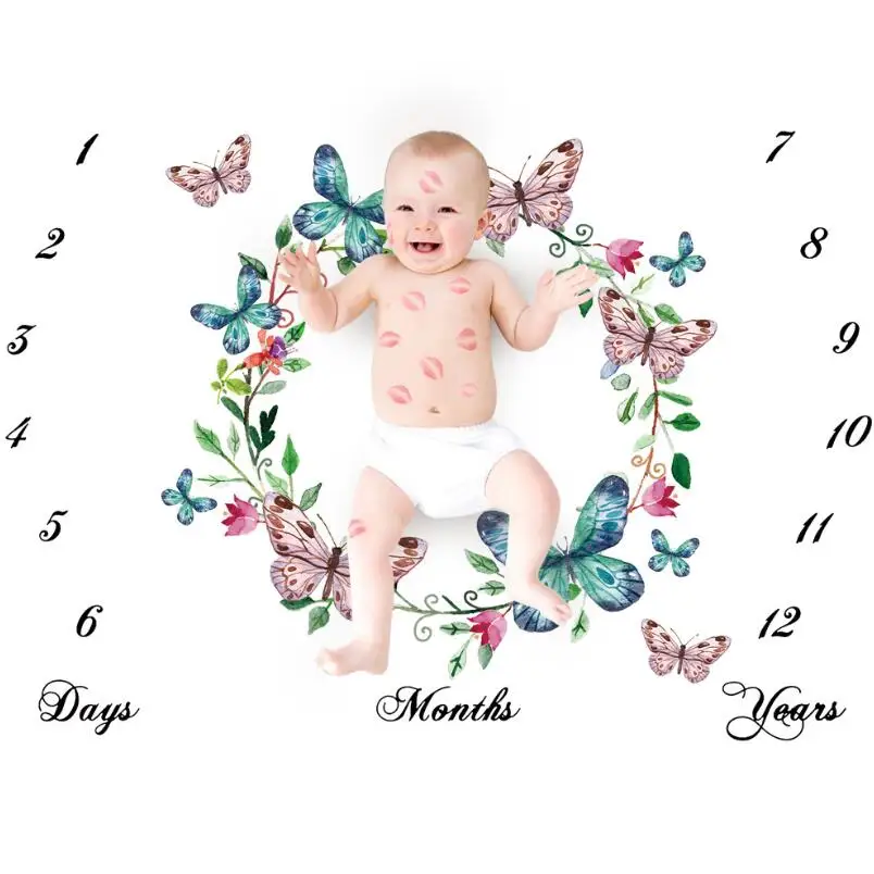 INS hot child Play Mats kids Crawling Carpet Love Wings playmats Infant Game rug Room Decoration Baby photography props