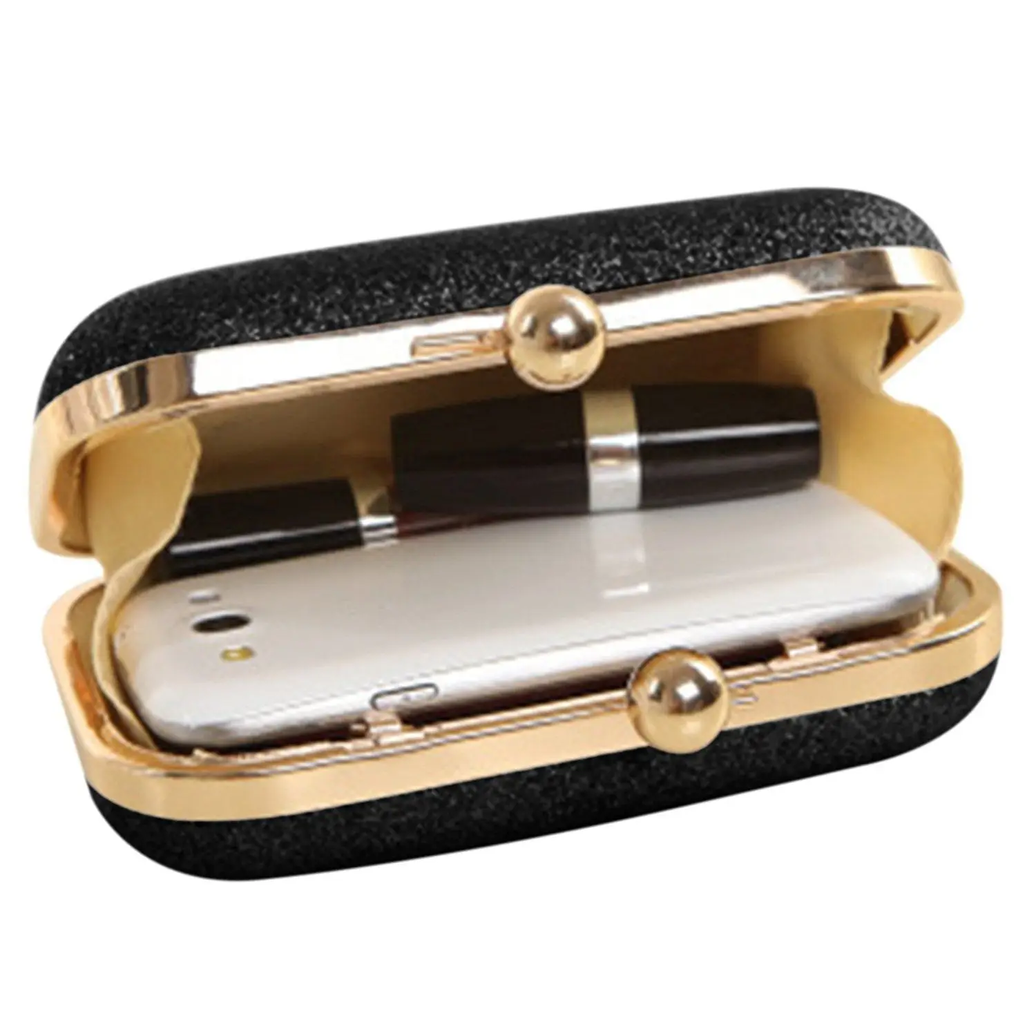  COSW Women's bling evening party handbag Wedding ball clutch bag with chain Mini Birthday gift Vale - 32952535521
