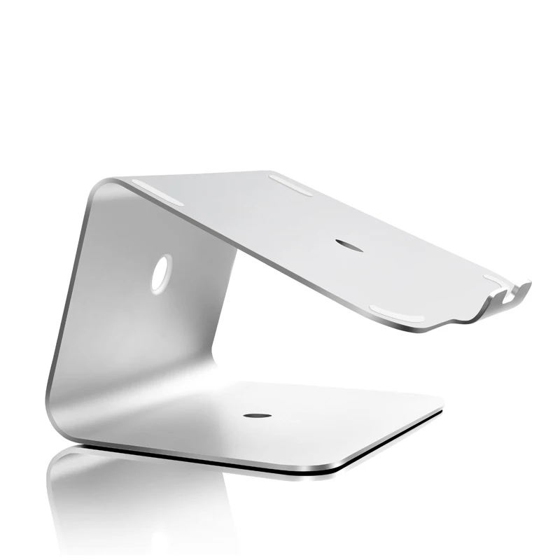Luxury Aluminium Dock Nottable Laptop Stand Cooling PAD for Notebook Macbook