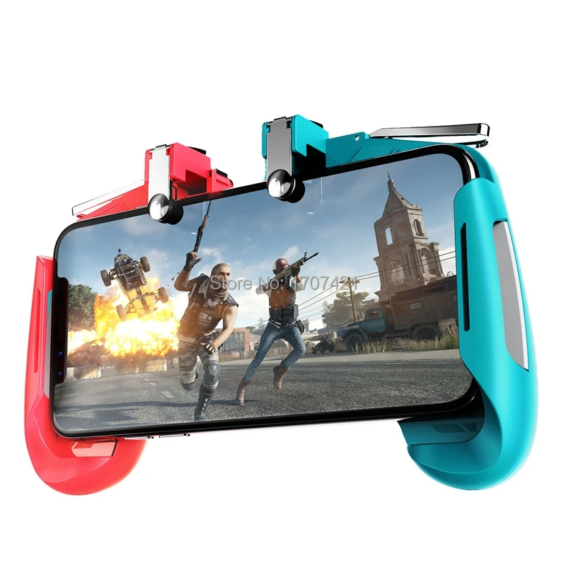 Pubg Mobile Gamepad Pubg Controller for Phone L1R1 Grip with Joystick  Trigger L1r1 Pubg Fire Buttons for iPhone Android IOS (1)
