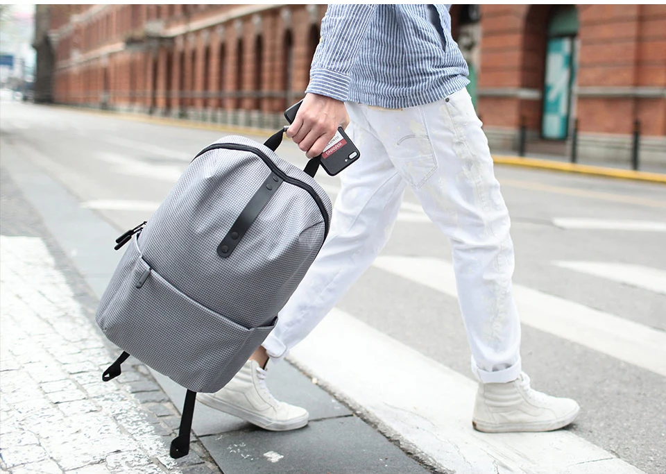 20L Xiaomi Casual Backpack Men Solid Polyester Girls Backpacks Travel Bag Universal Bags College Style 15.6 inch Laptop Bag (5)