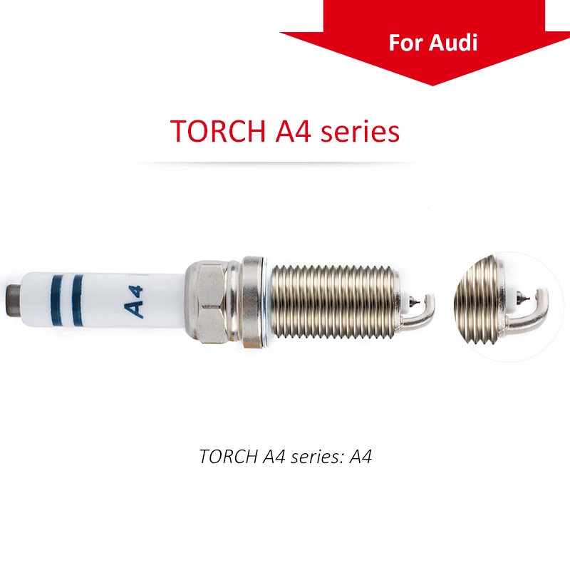 

4packs/6packs China original TORCH spark plugs FQ5NPP332S/PLFER7A8EG//KEC6PYPB-1/TORCH-A4