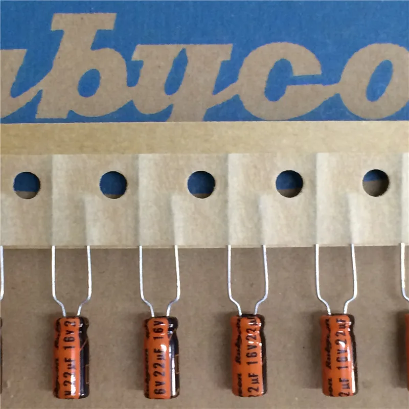 10pcs 22uF 16V RUBYCON TWL Series 5x11mm Low Leakage Current 16V22uF Aluminum Electrolytic