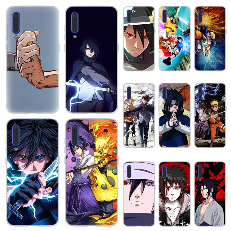 

MLLSE Cartoon Anime Naruto Sasuke Phone Case for Xiaomi MI 9 8 A2 Lite SE A1 pocophone f1 6 6X 5X MAX 3 MIX 2S Cover Mi9 Mi8